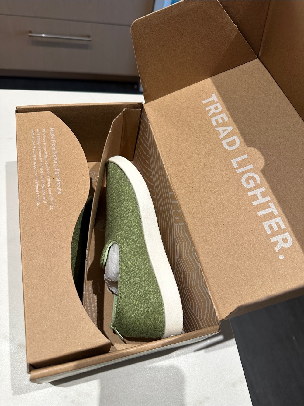Allbirds smallbirds wool lounger Y1 new green